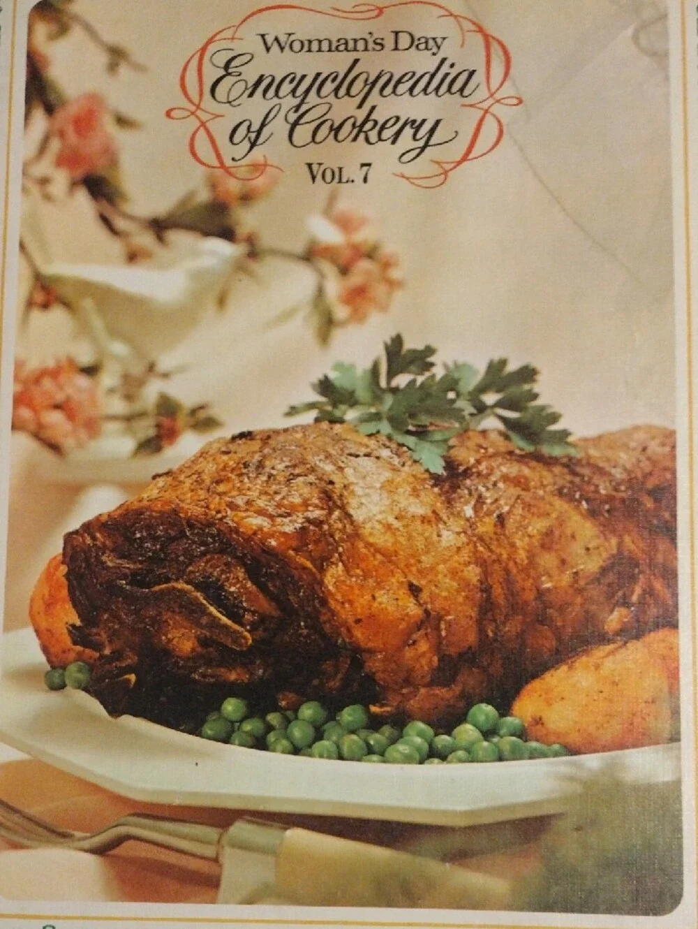 Encyclopedia of Cookery Vol. 6-8 Hardcover Cookbook (Cream/Brown)